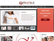Tablet Screenshot of fracklemedia.com